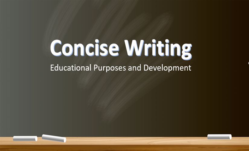 Concise writing
