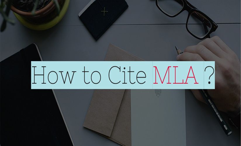 How to cite MLA