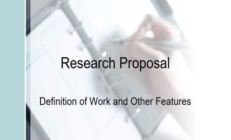 research proposal meaning pdf