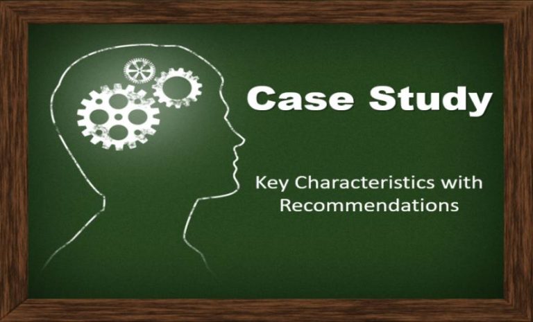 the word case study means