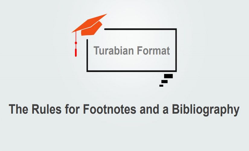 what is turabian style format