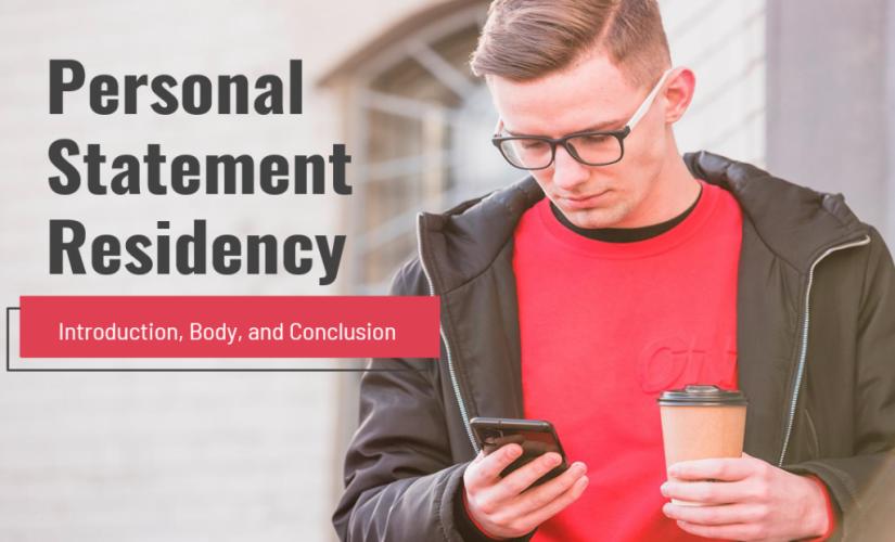 Personal statement residency