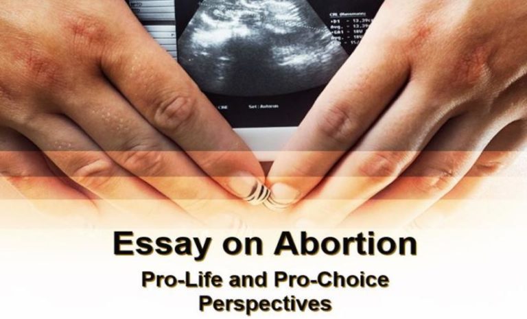 abortion opening essay