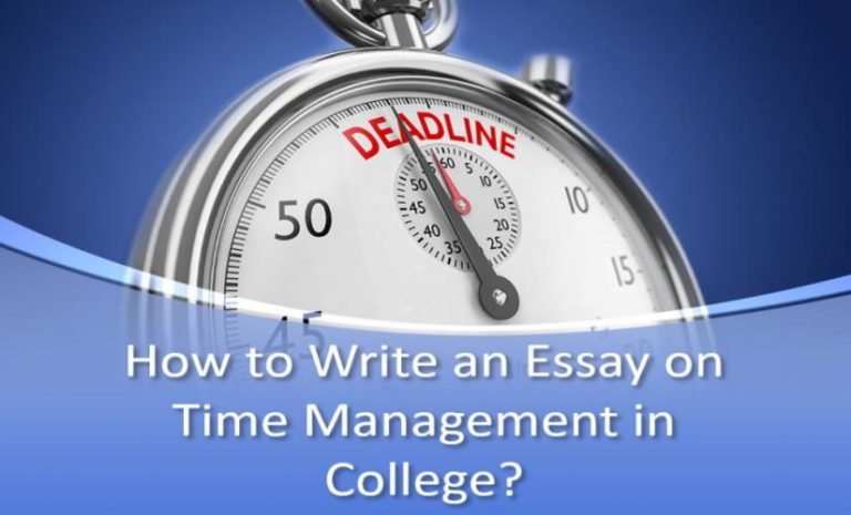 time management in college essay