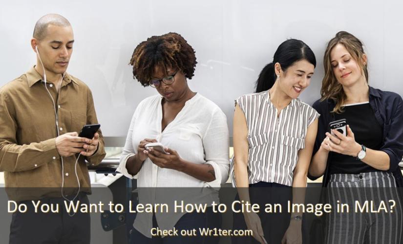How to cite an image in mla