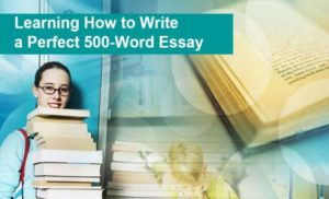 how do you count 500 words in an essay