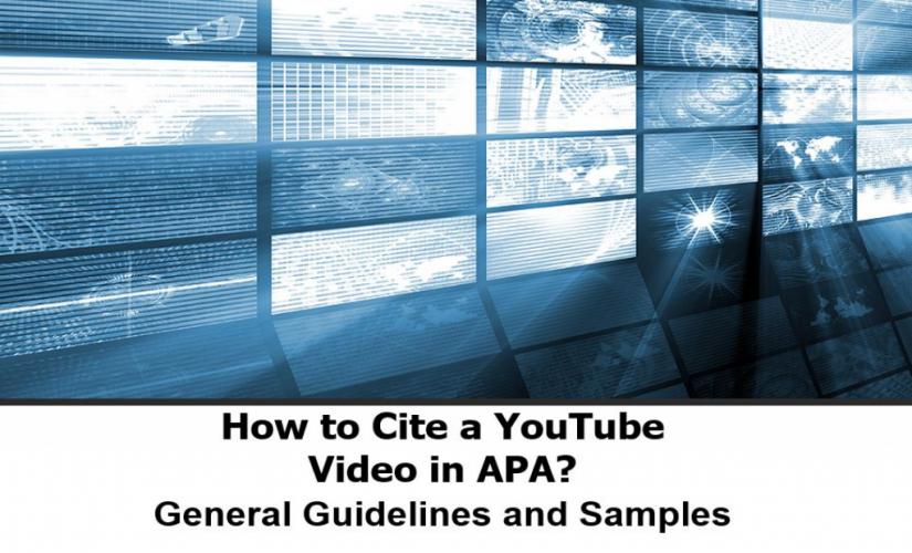 How to cite a YouTube video in APA