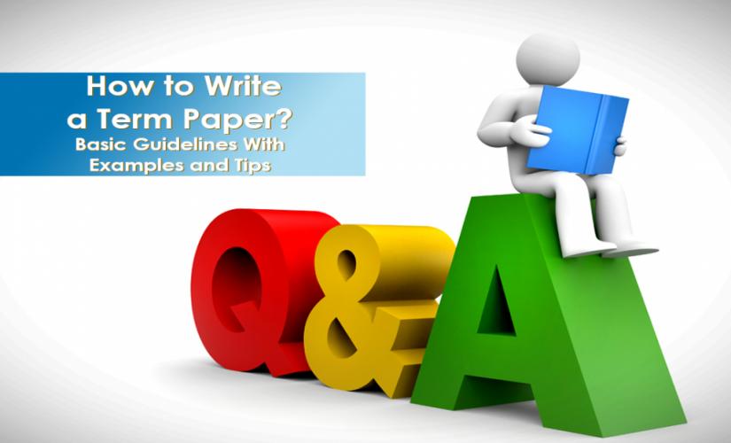 how to write a term paper englisches seminar 2