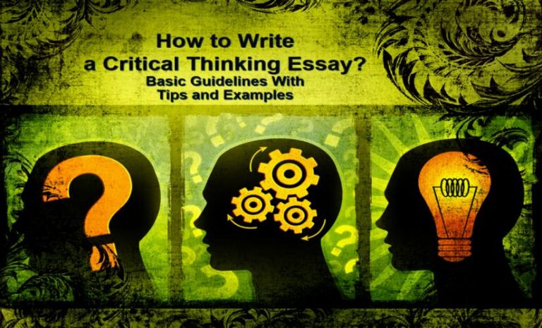 what is critical thinking essay