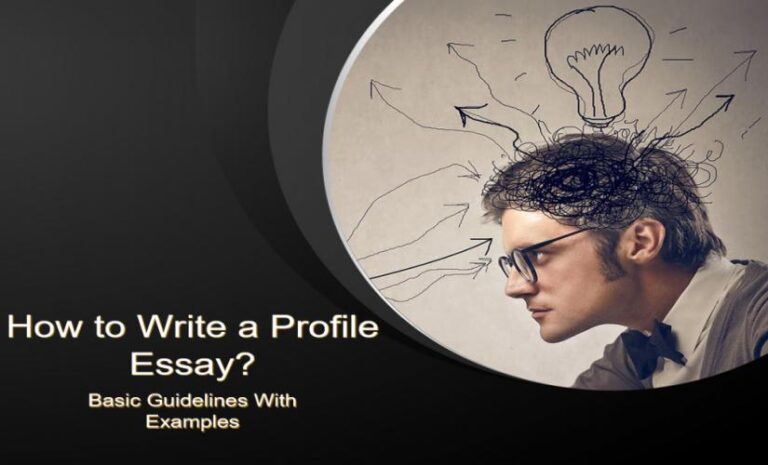 meaning of profile essay