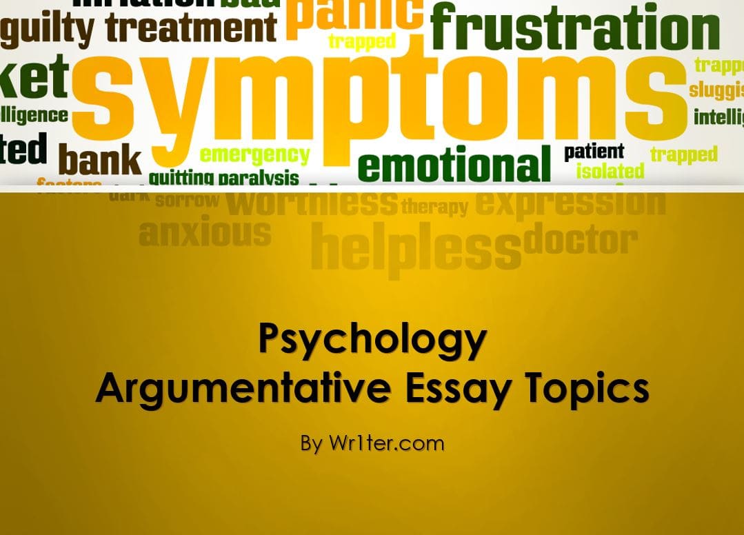 argumentative research paper topics psychology