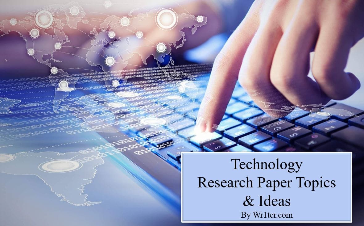 list of research topics about technology