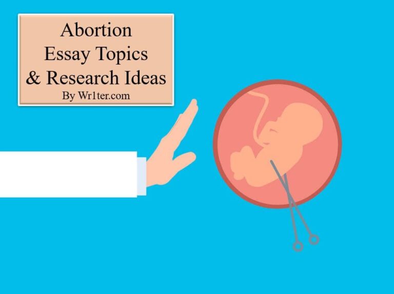 essay topics on abortion