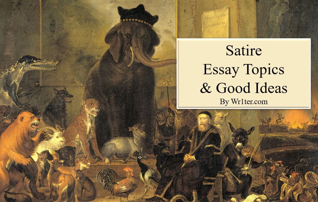 Satire Essay Topics & Good Ideas