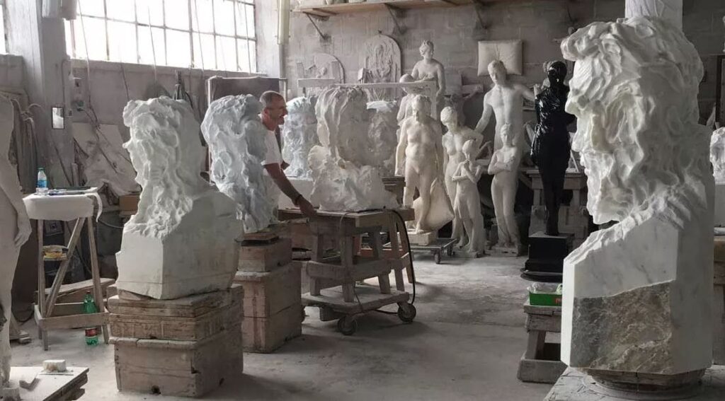 Unveiling the Process of Creating a Sculpture From Marble