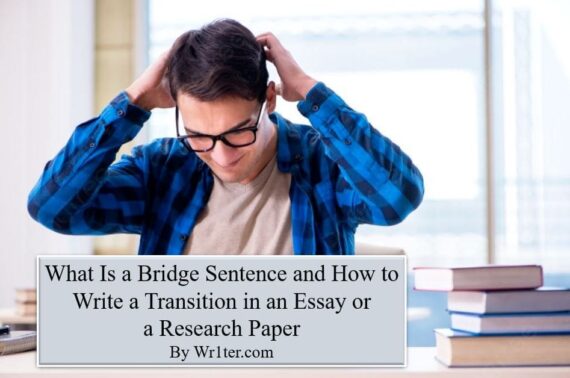 bridge sentence example in essay